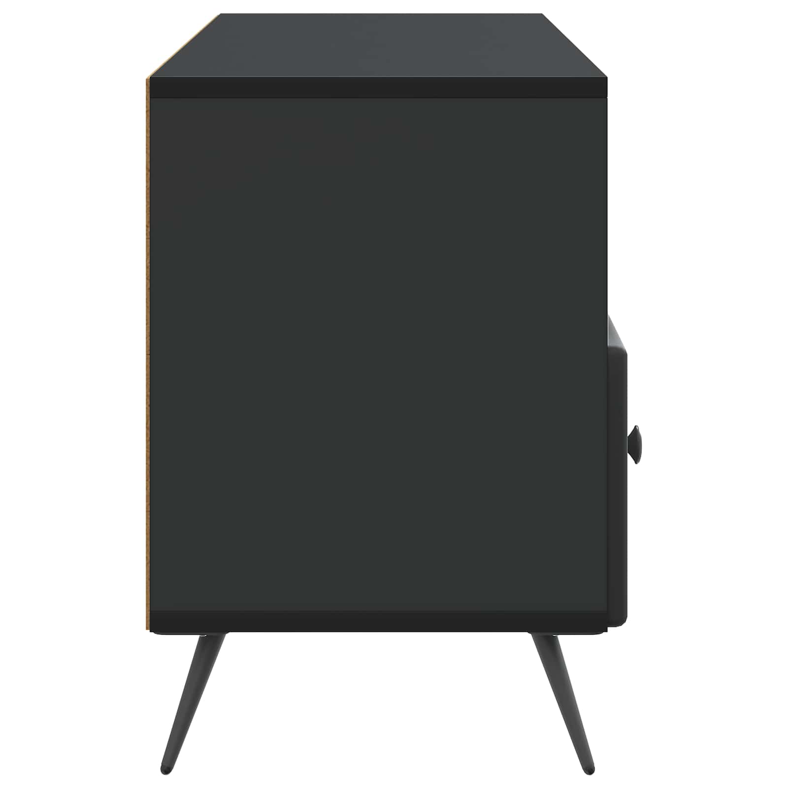 Ντουλάπι TV Μαύρο 102 x 34,5 x 50 εκ. Επεξεργασμένο Ξύλο - Pakobazaar