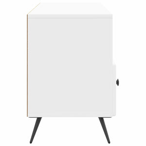 Ντουλάπι TV με συρτάρι Γυαλιστερό Λευκό 102 x 34,5 x 50 εκ. - Pakobazaar