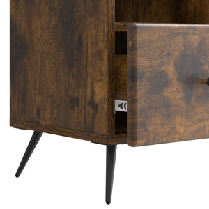 Ντουλάπι TV Καπνισμένο Ξύλο Δρυός 102 x 34,5 x 50 εκ. - Pakobazaar