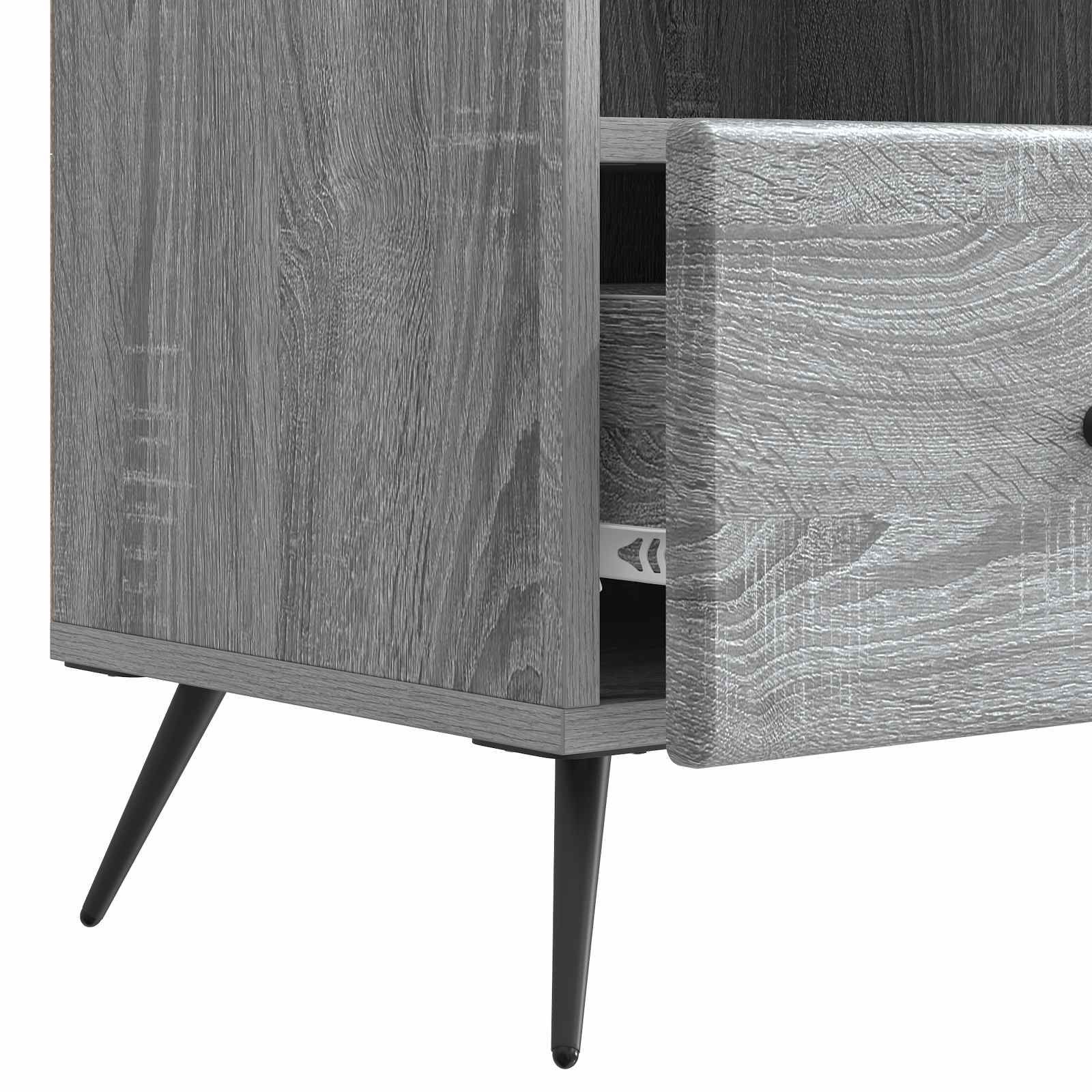 Ντουλάπι TV Γκρι Sonoma 102 x 34,5 x 50 εκ. Επεξεργασμένο Ξύλο - Pakobazaar