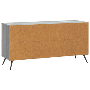 Ντουλάπι TV Γκρι Sonoma 102 x 34,5 x 50 εκ. Επεξεργασμένο Ξύλο - Pakobazaar