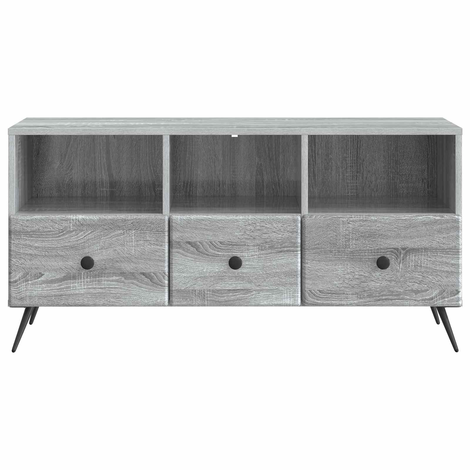 Ντουλάπι TV Γκρι Sonoma 102 x 34,5 x 50 εκ. Επεξεργασμένο Ξύλο - Pakobazaar