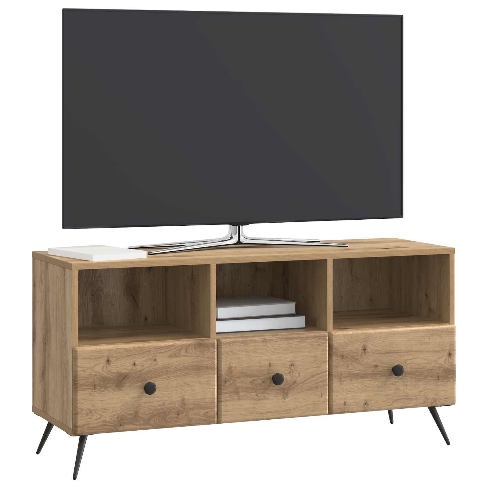 Ντουλάπι TV Artisan Δρυς 102 x 34,5 x 50 εκ. Επεξεργασμένο Ξύλο - Pakobazaar