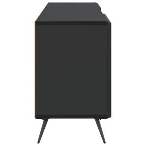 Ντουλάπι TV Μαύρο 150 x 31 x 50 εκ. Επεξεργασμένο Ξύλο - Pakobazaar