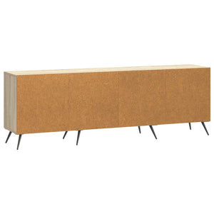 Ντουλάπι TV Sonoma Δρυς 150 x 31 x 50 εκ. Επεξεργασμένο Ξύλο - Pakobazaar