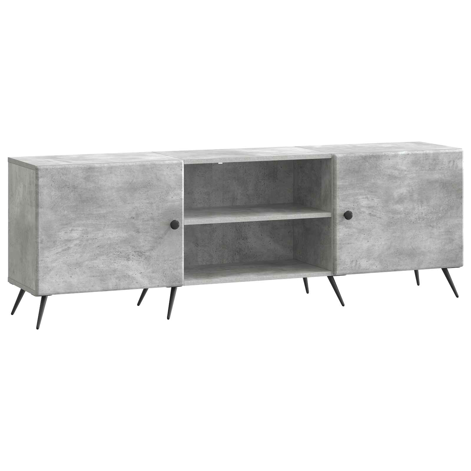 Ντουλάπι TV Γκρι Σκυροδέματος 150 x 31 x 50 εκ. - Pakobazaar