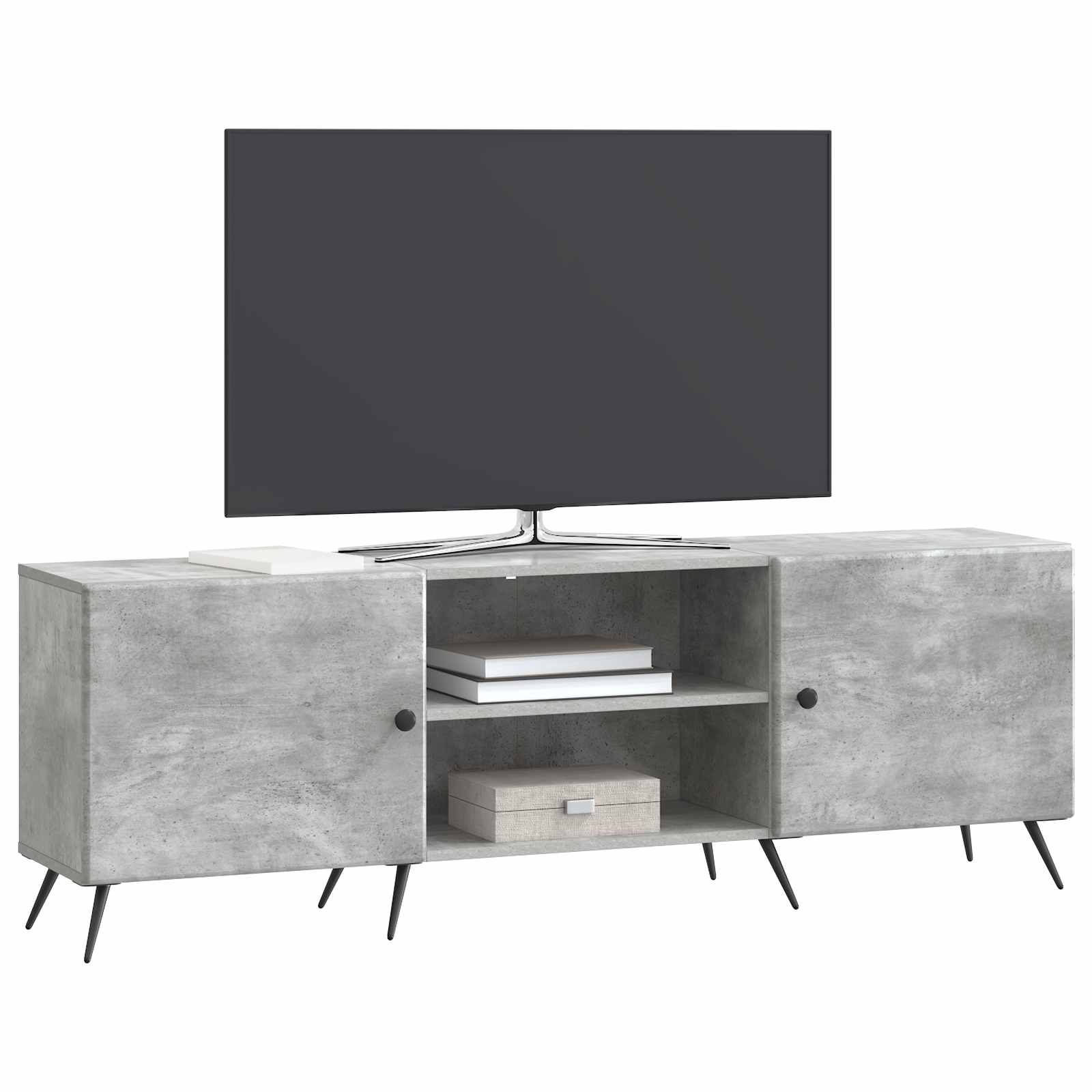 Ντουλάπι TV Γκρι Σκυροδέματος 150 x 31 x 50 εκ. - Pakobazaar