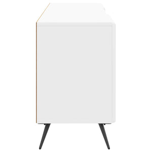 Ντουλάπι TV Γυαλιστερό Λευκό 150 x 31 x 50 εκ. - Pakobazaar