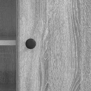 Ντουλάπι TV Γκρι Sonoma 150 x 31 x 50 εκ. Επεξεργασμένο Ξύλο - Pakobazaar