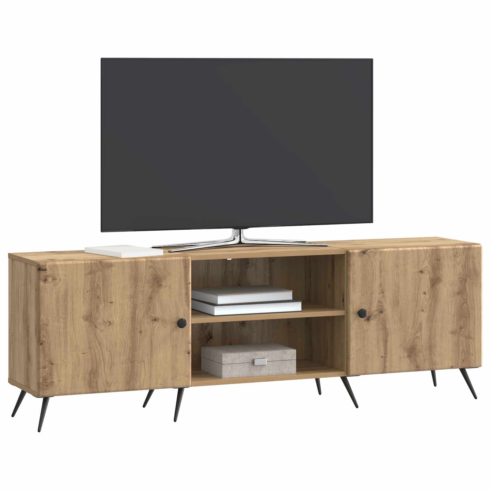 Ντουλάπι TV Artisan Δρυς 150 x 31 x 50 εκ. Επεξεργασμένο Ξύλο - Pakobazaar