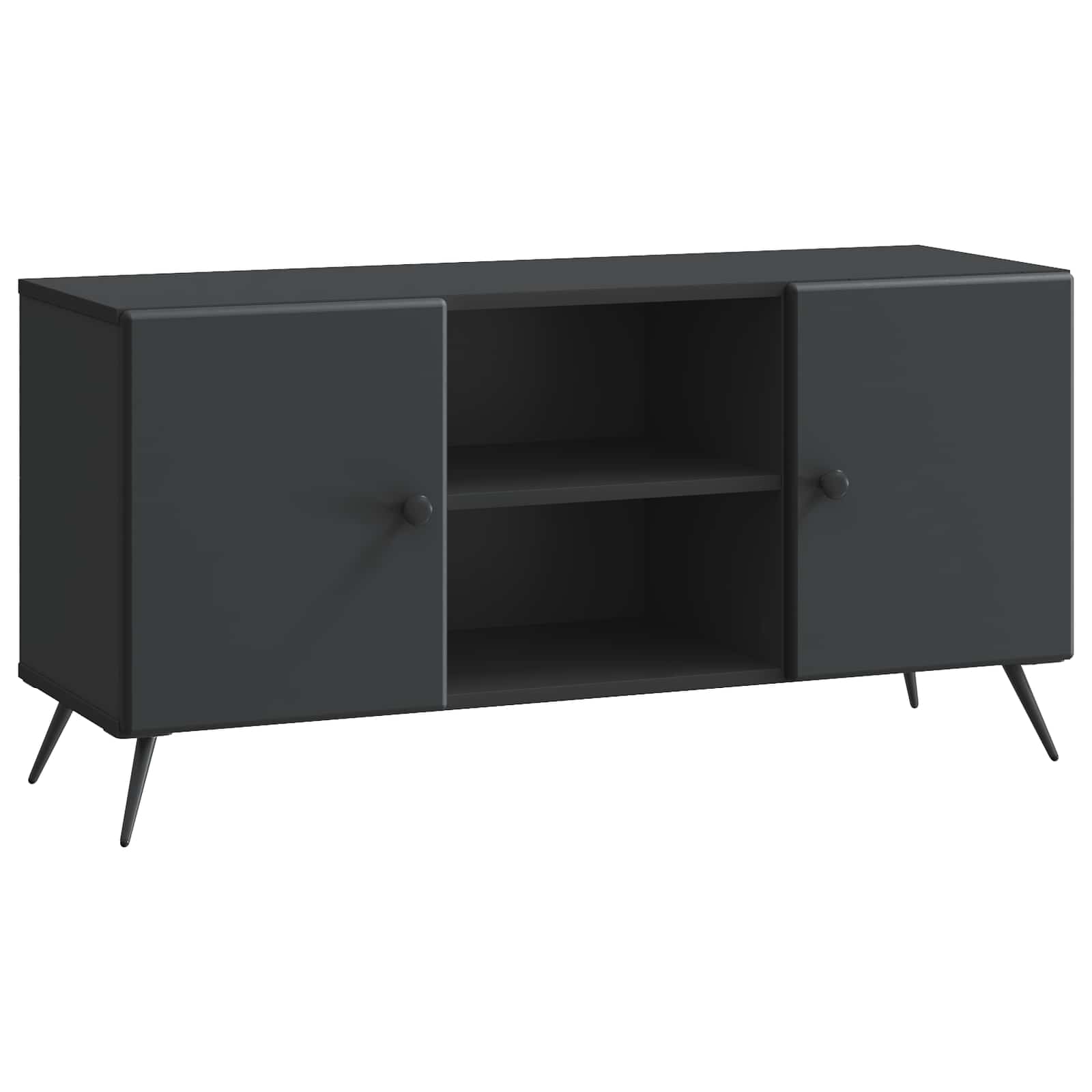 Ντουλάπι TV Μαύρο 102 x 34,5 x 50 εκ. Επεξεργασμένο Ξύλο - Pakobazaar