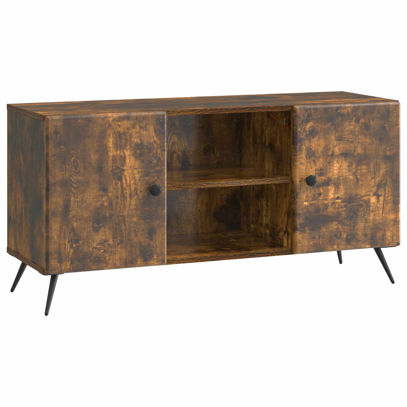 Ντουλάπι TV Καπνισμένο Ξύλο Δρυός 102 x 34,5 x 50 εκ. - Pakobazaar
