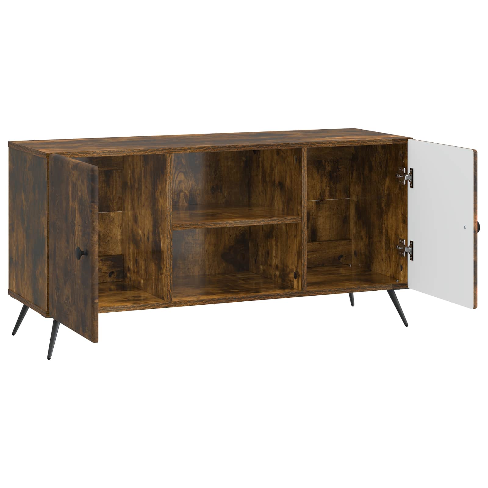Ντουλάπι TV Καπνισμένο Ξύλο Δρυός 102 x 34,5 x 50 εκ. - Pakobazaar