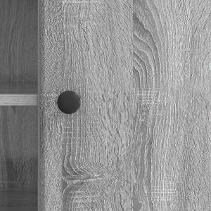 Ντουλάπι TV Γκρι Sonoma 102 x 34,5 x 50 εκ. Επεξεργασμένο Ξύλο - Pakobazaar