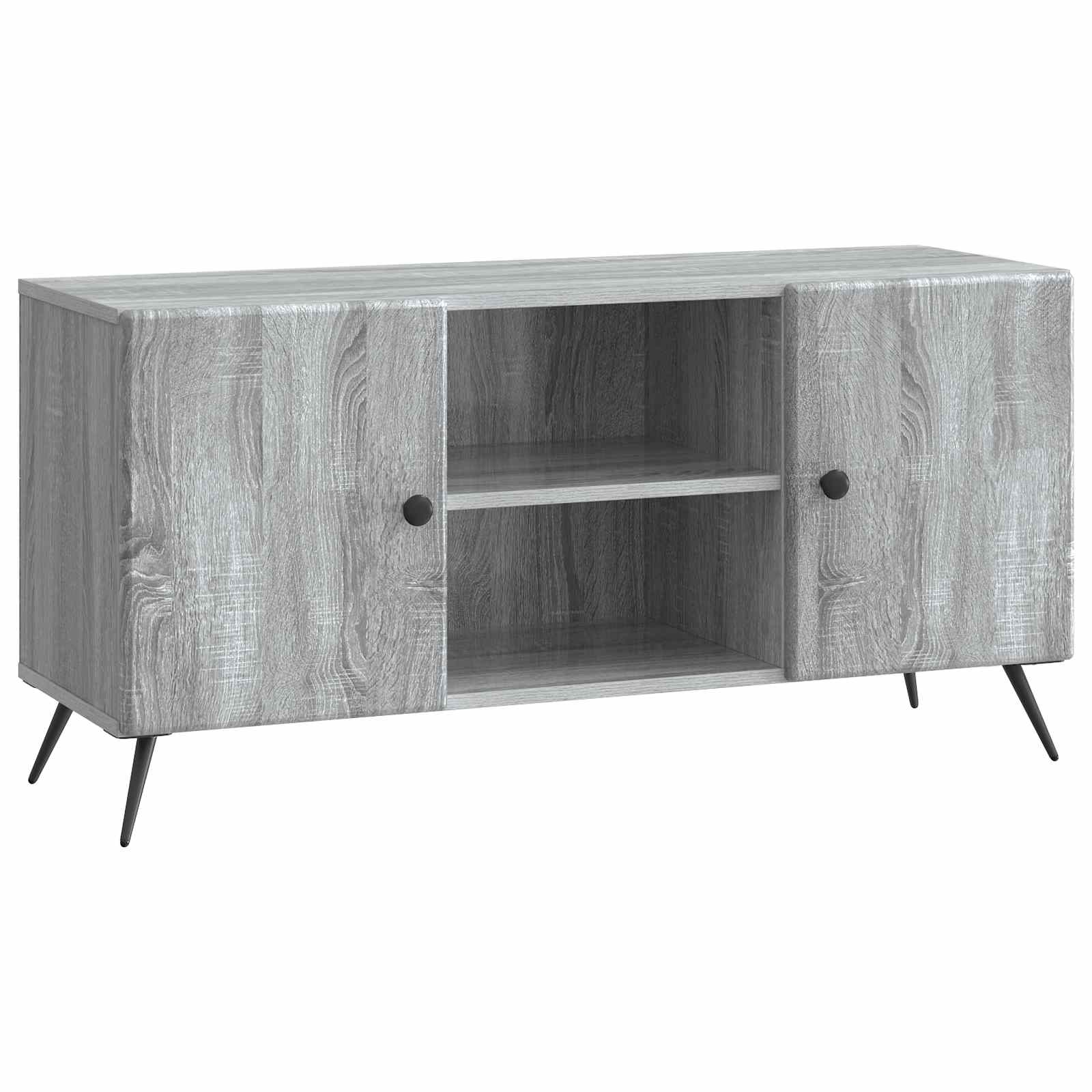 Ντουλάπι TV Γκρι Sonoma 102 x 34,5 x 50 εκ. Επεξεργασμένο Ξύλο - Pakobazaar