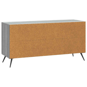 Ντουλάπι TV Γκρι Sonoma 102 x 34,5 x 50 εκ. Επεξεργασμένο Ξύλο - Pakobazaar