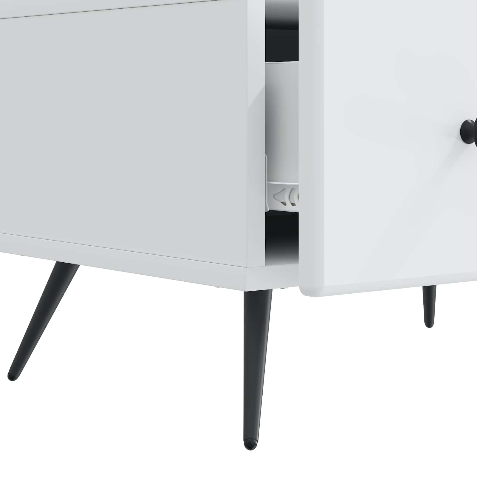 Ντουλάπι TV Λευκό 147 x 34,5 x 30 εκ Επεξεργασμένο Ξύλο - Pakobazaar