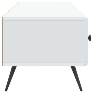 Ντουλάπι TV Λευκό 147 x 34,5 x 30 εκ Επεξεργασμένο Ξύλο - Pakobazaar