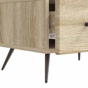 Ντουλάπι TV Sonoma Δρυς 147 x 34,5 x 30 εκ Επεξεργασμένο Ξύλο - Pakobazaar
