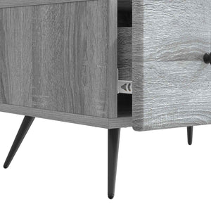 Ντουλάπι TV Γκρι Sonoma 147 x 34,5 x 30 εκ Επεξεργασμένο Ξύλο - Pakobazaar