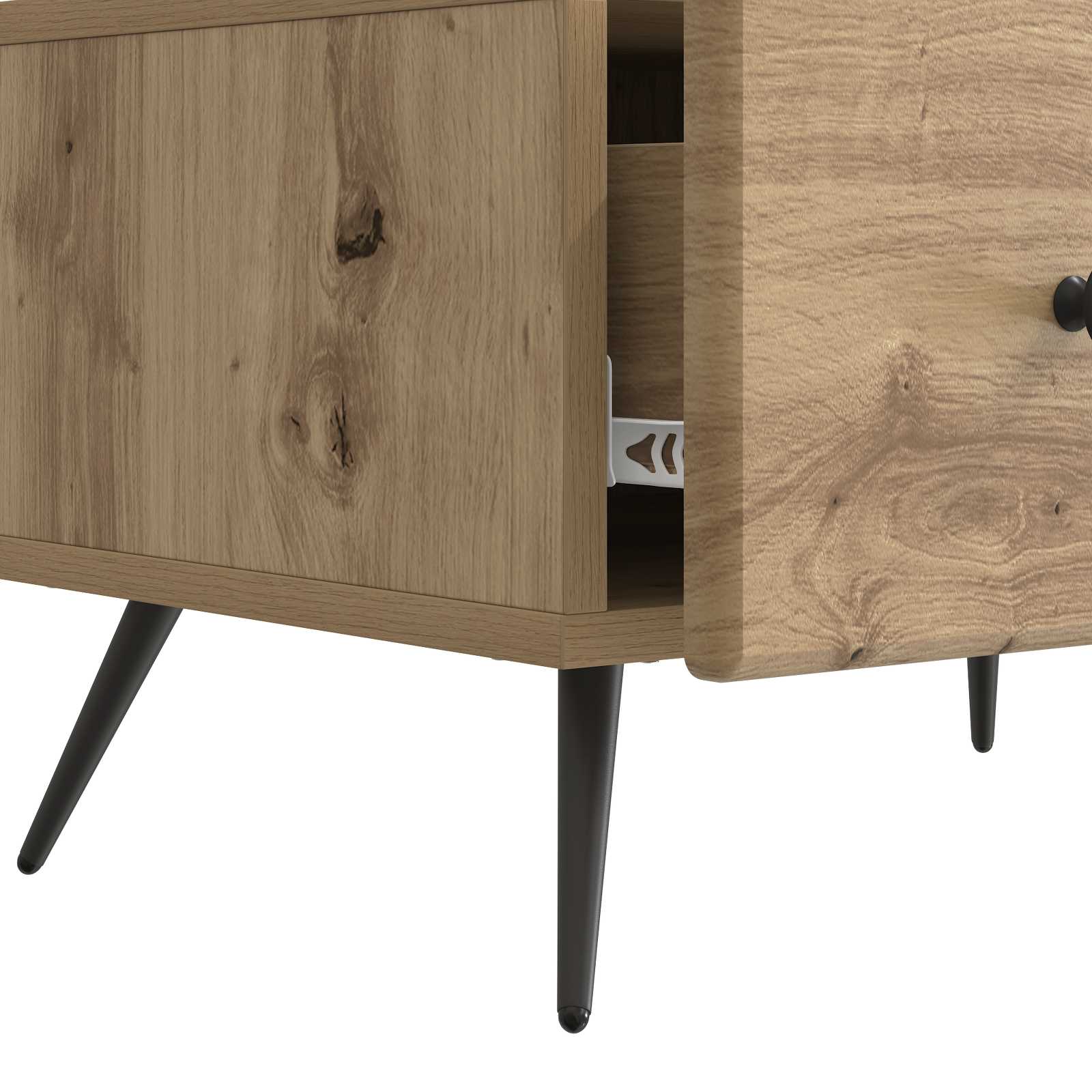 Ντουλάπι TV Artisan Δρυς 147 x 34,5 x 30 εκ Επεξεργασμένο Ξύλο - Pakobazaar
