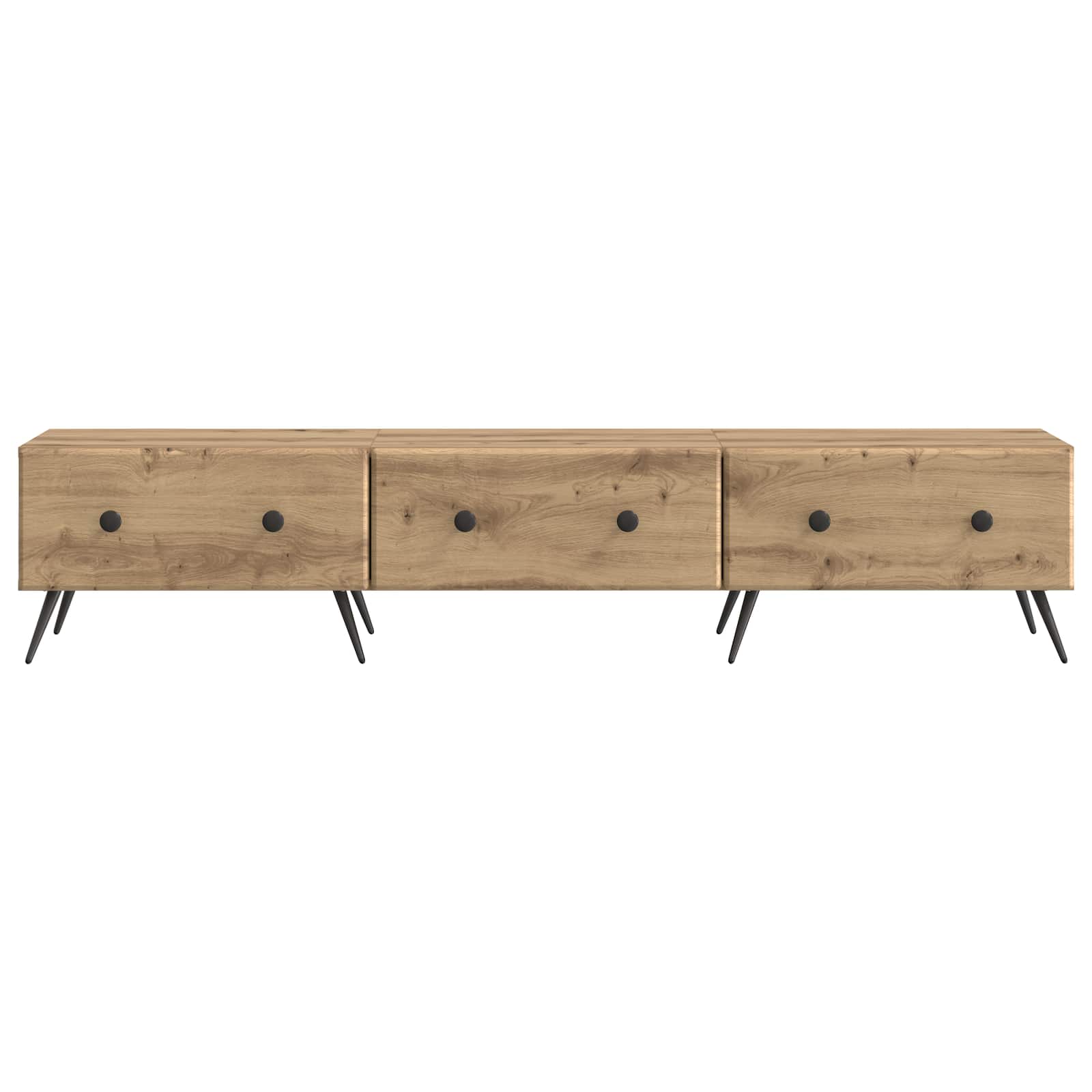 Ντουλάπι TV Artisan Δρυς 147 x 34,5 x 30 εκ Επεξεργασμένο Ξύλο - Pakobazaar