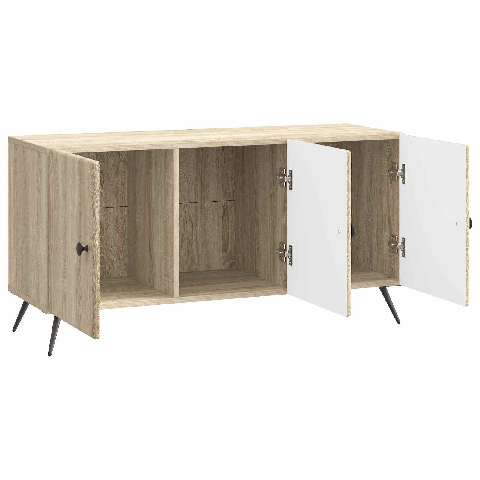 Ντουλάπι TV Sonoma Δρυς 99 x 34,5 x 50 εκ. Επεξεργασμένο Ξύλο - Pakobazaar
