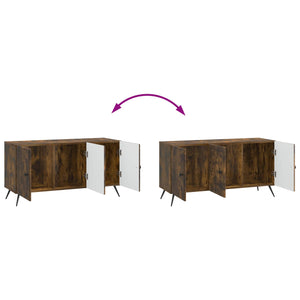 Ντουλάπι TV Καπνισμένο Ξύλο Δρυός 99 x 34,5 x 50 εκ. - Pakobazaar