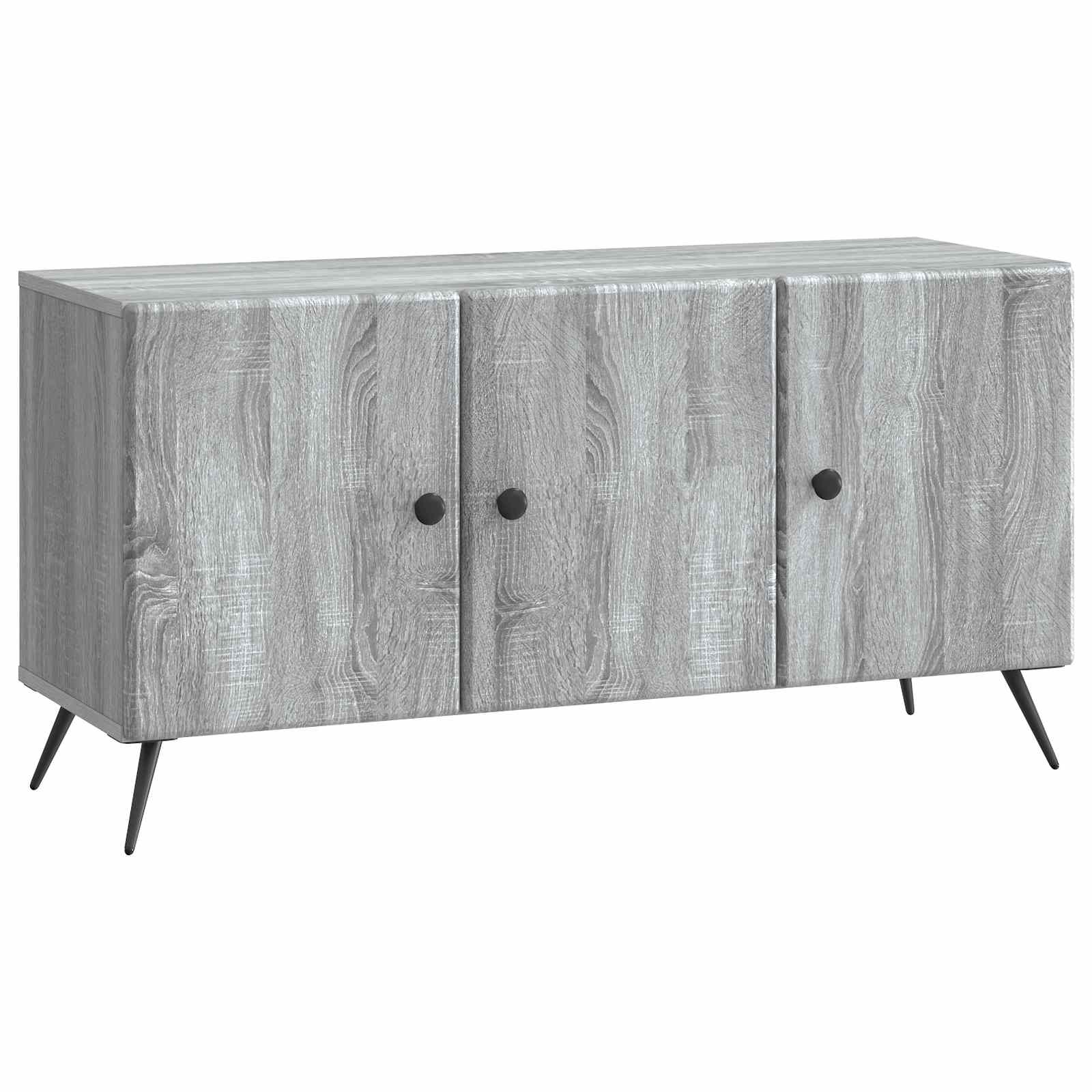 Ντουλάπι TV Γκρι Sonoma 99 x 34,5 x 50 εκ. Επεξεργασμένο Ξύλο - Pakobazaar