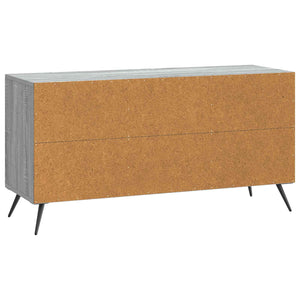 Ντουλάπι TV Γκρι Sonoma 99 x 34,5 x 50 εκ. Επεξεργασμένο Ξύλο - Pakobazaar