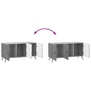 Ντουλάπι TV Γκρι Sonoma 99 x 34,5 x 50 εκ. Επεξεργασμένο Ξύλο - Pakobazaar