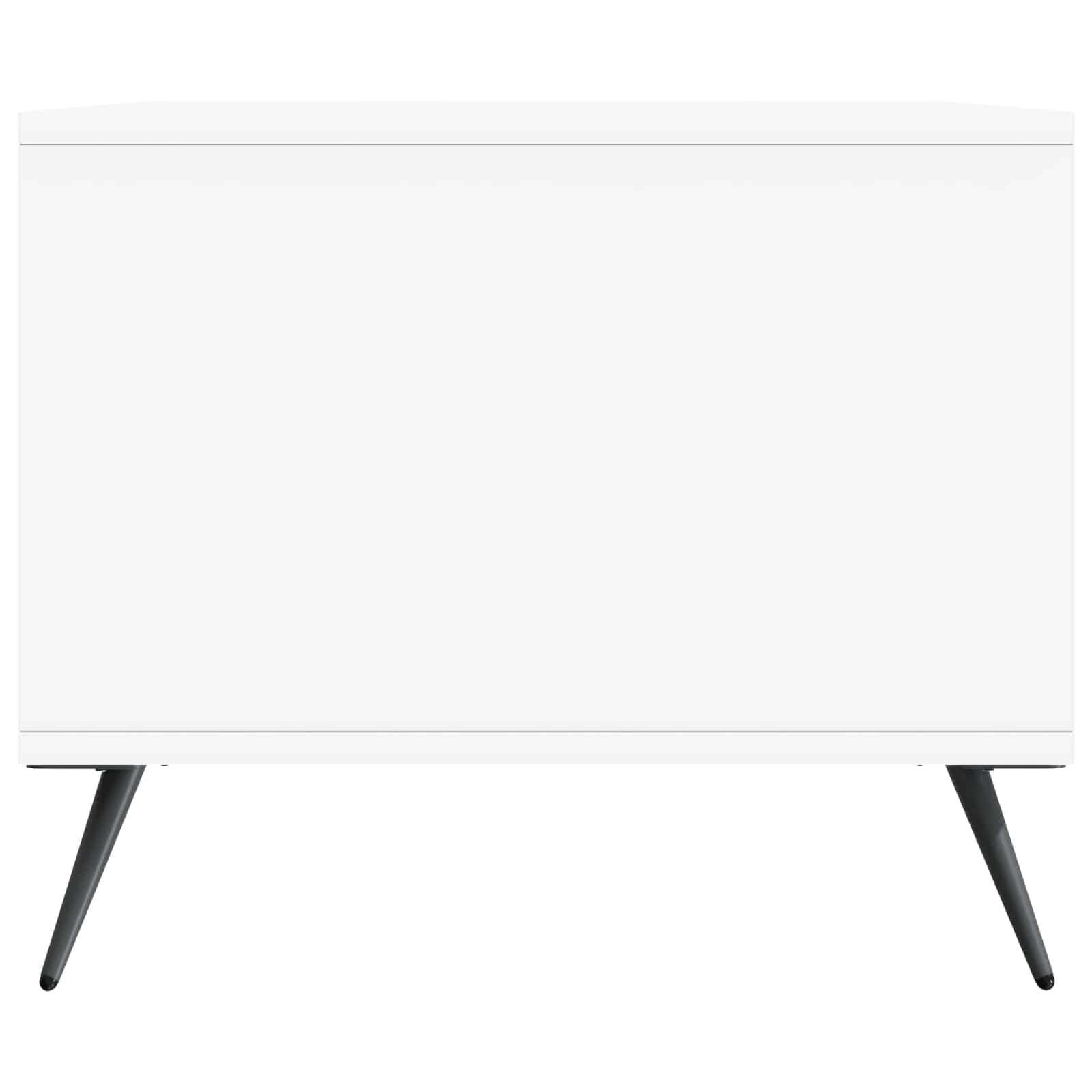 Τραπεζάκι σαλονιού Λευκό 90 x 50 x 40 cm Επεξεργασμένο Ξύλο - Pakobazaar