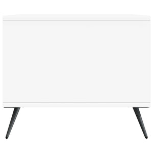 Τραπεζάκι σαλονιού Λευκό 90 x 50 x 40 cm Επεξεργασμένο Ξύλο - Pakobazaar