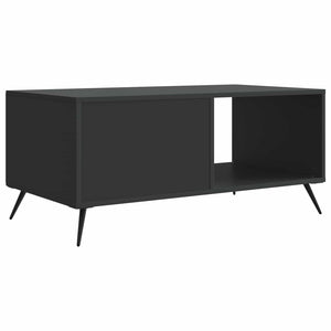 Τραπεζάκι σαλονιού Μαύρο 90 x 50 x 40 cm Επεξεργασμένο Ξύλο - Pakobazaar