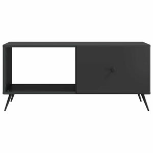 Τραπεζάκι σαλονιού Μαύρο 90 x 50 x 40 cm Επεξεργασμένο Ξύλο - Pakobazaar