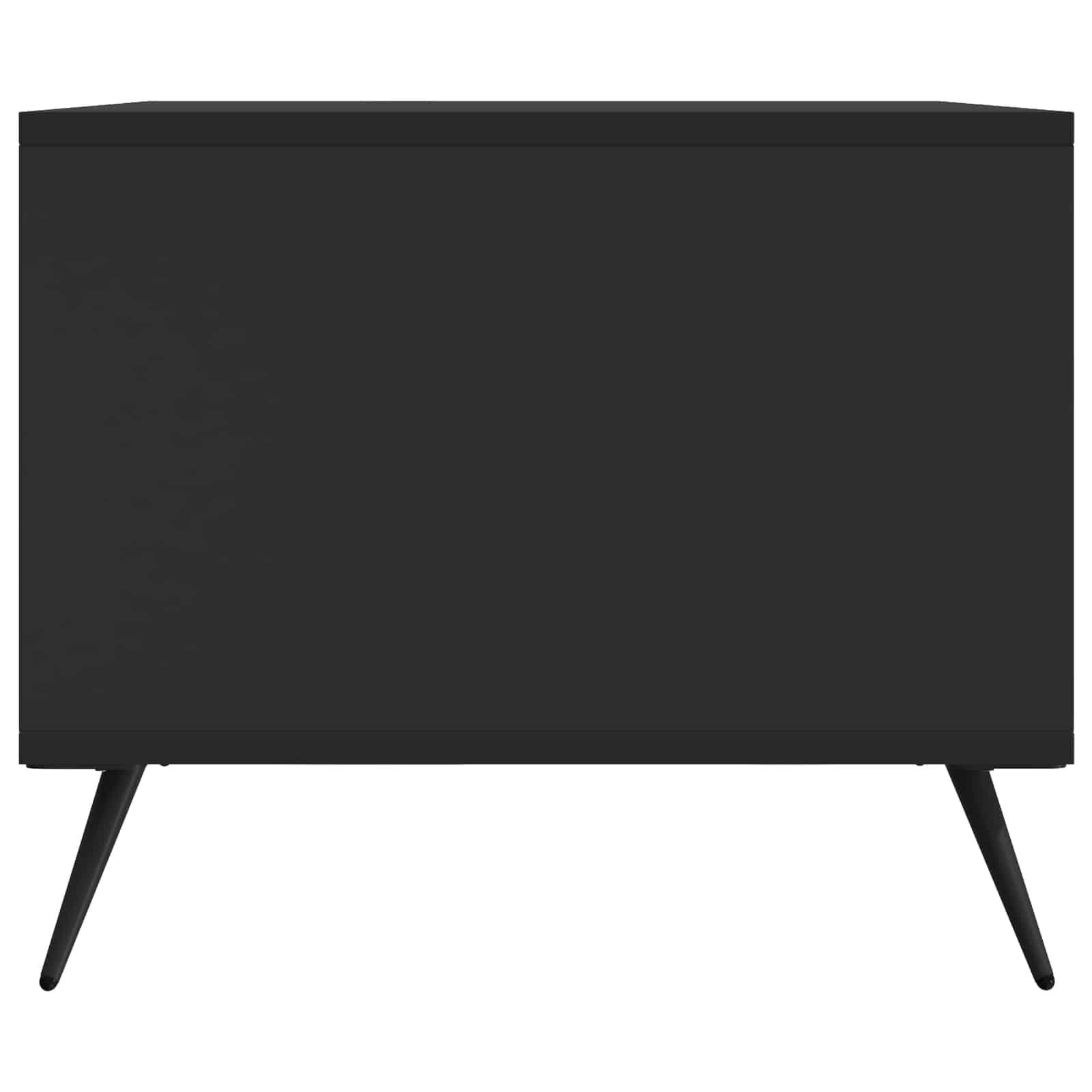 Τραπεζάκι σαλονιού Μαύρο 90 x 50 x 40 cm Επεξεργασμένο Ξύλο - Pakobazaar