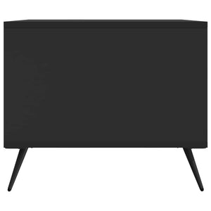 Τραπεζάκι σαλονιού Μαύρο 90 x 50 x 40 cm Επεξεργασμένο Ξύλο - Pakobazaar