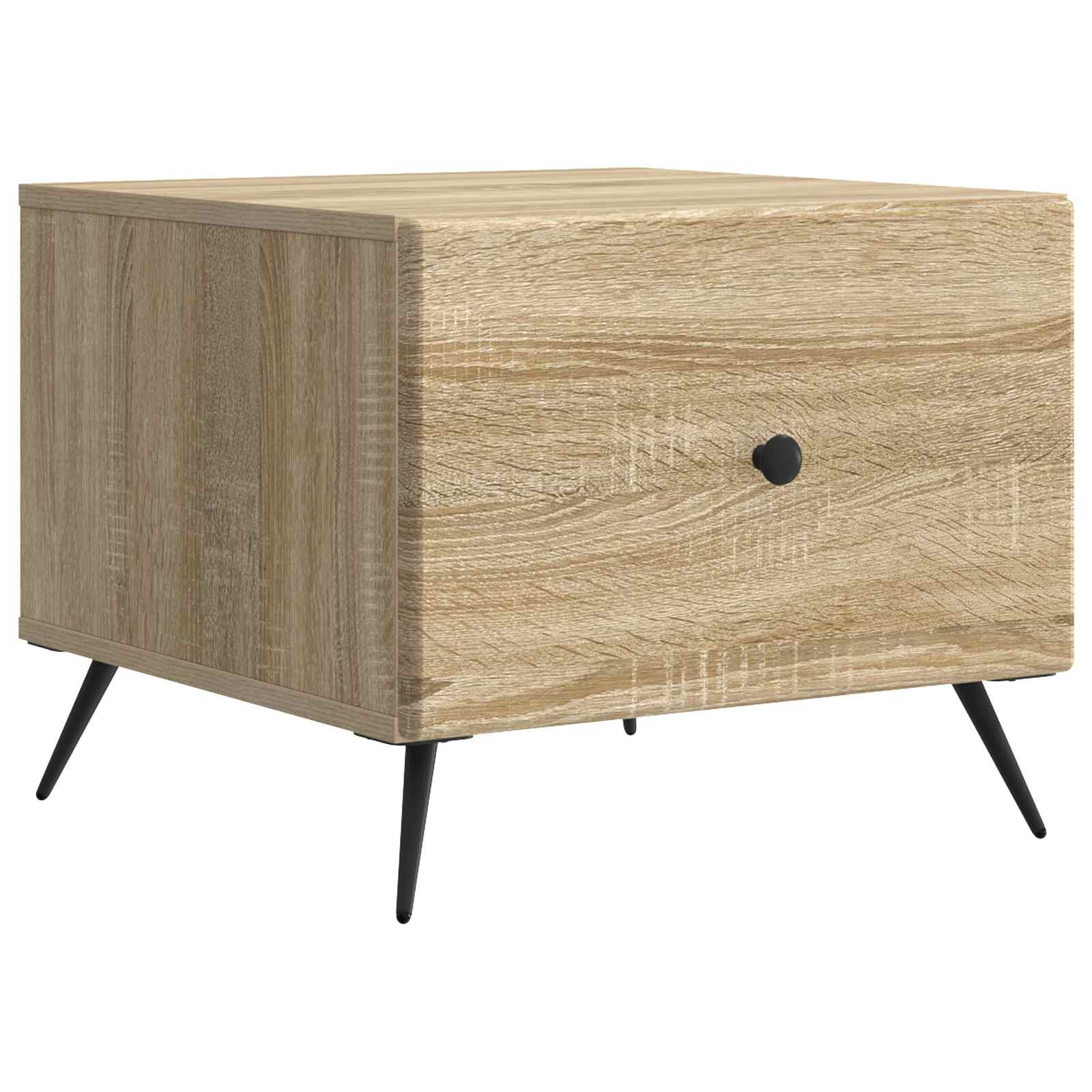 Τραπεζάκι σαλονιού με συρτάρι Sonoma Δρυς 49 x 50 x 40 εκ - Pakobazaar