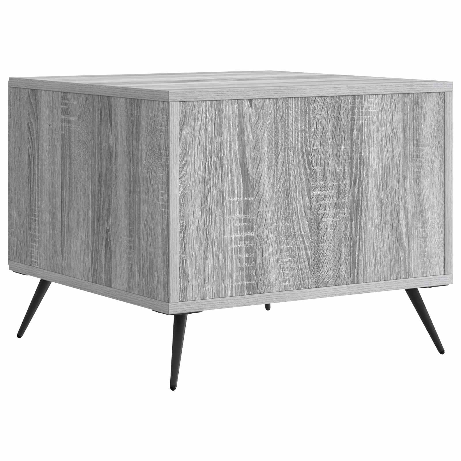 Τραπεζάκι σαλονιού με συρτάρι Γκρι Sonoma 49 x 50 x 40 εκ - Pakobazaar