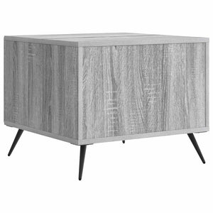 Τραπεζάκι σαλονιού με συρτάρι Γκρι Sonoma 49 x 50 x 40 εκ - Pakobazaar