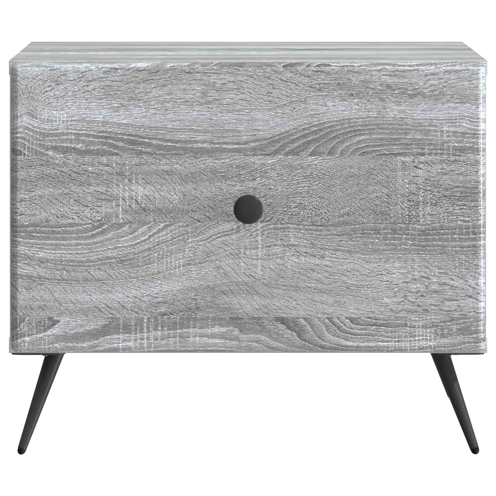 Τραπεζάκι σαλονιού με συρτάρι Γκρι Sonoma 49 x 50 x 40 εκ - Pakobazaar