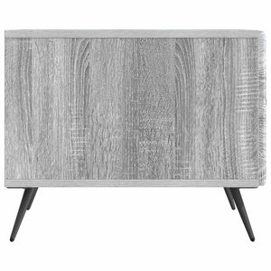 Τραπεζάκι σαλονιού με συρτάρι Γκρι Sonoma 49 x 50 x 40 εκ - Pakobazaar