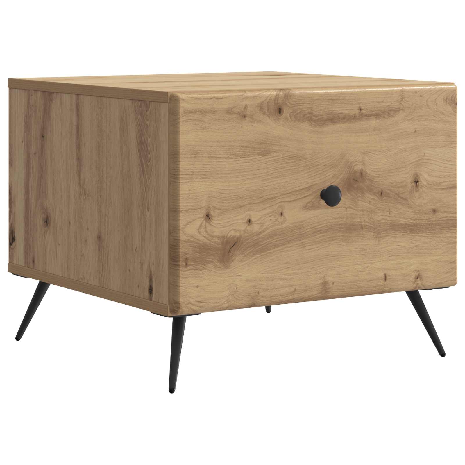 Τραπεζάκι σαλονιού με συρτάρι Artisan Δρυς 49 x 50 x 40 εκ - Pakobazaar
