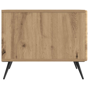 Τραπεζάκι σαλονιού με συρτάρι Artisan Δρυς 49 x 50 x 40 εκ - Pakobazaar