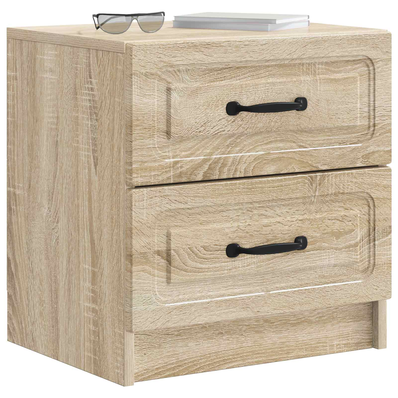 Κομοδίνο Sonoma Δρυς 43 x 34,5 x 44,5 εκ Επεξεργασμένο Ξύλο - Pakobazaar