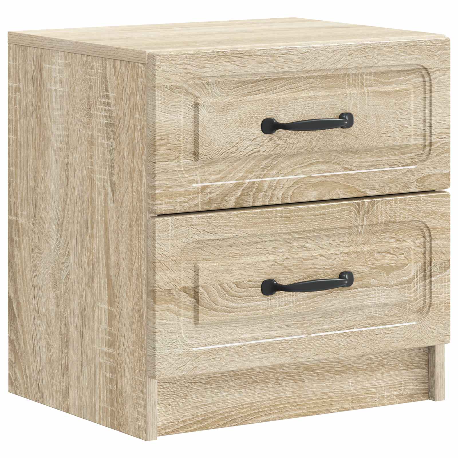 Κομοδίνο με συρτάρι 2 pcs Sonoma Δρυς 43 x 34,5 x 44,5 εκ - Pakobazaar