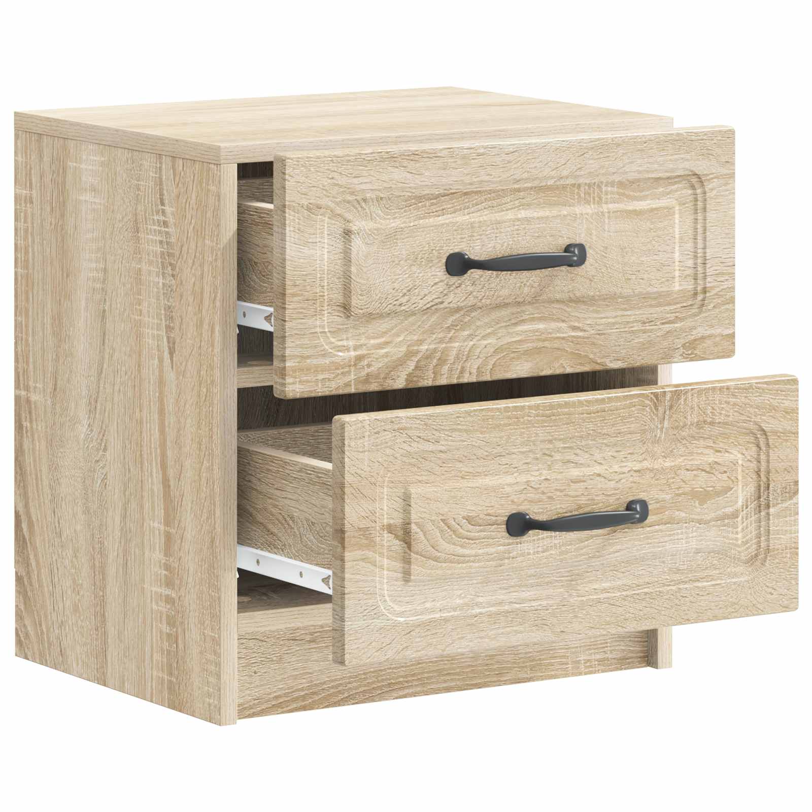 Κομοδίνο με συρτάρι 2 pcs Sonoma Δρυς 43 x 34,5 x 44,5 εκ - Pakobazaar
