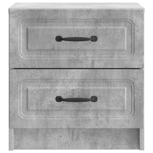Κομοδίνο με συρτάρι Γκρι Σκυροδέματος 43 x 34,5 x 44,5 εκ - Pakobazaar
