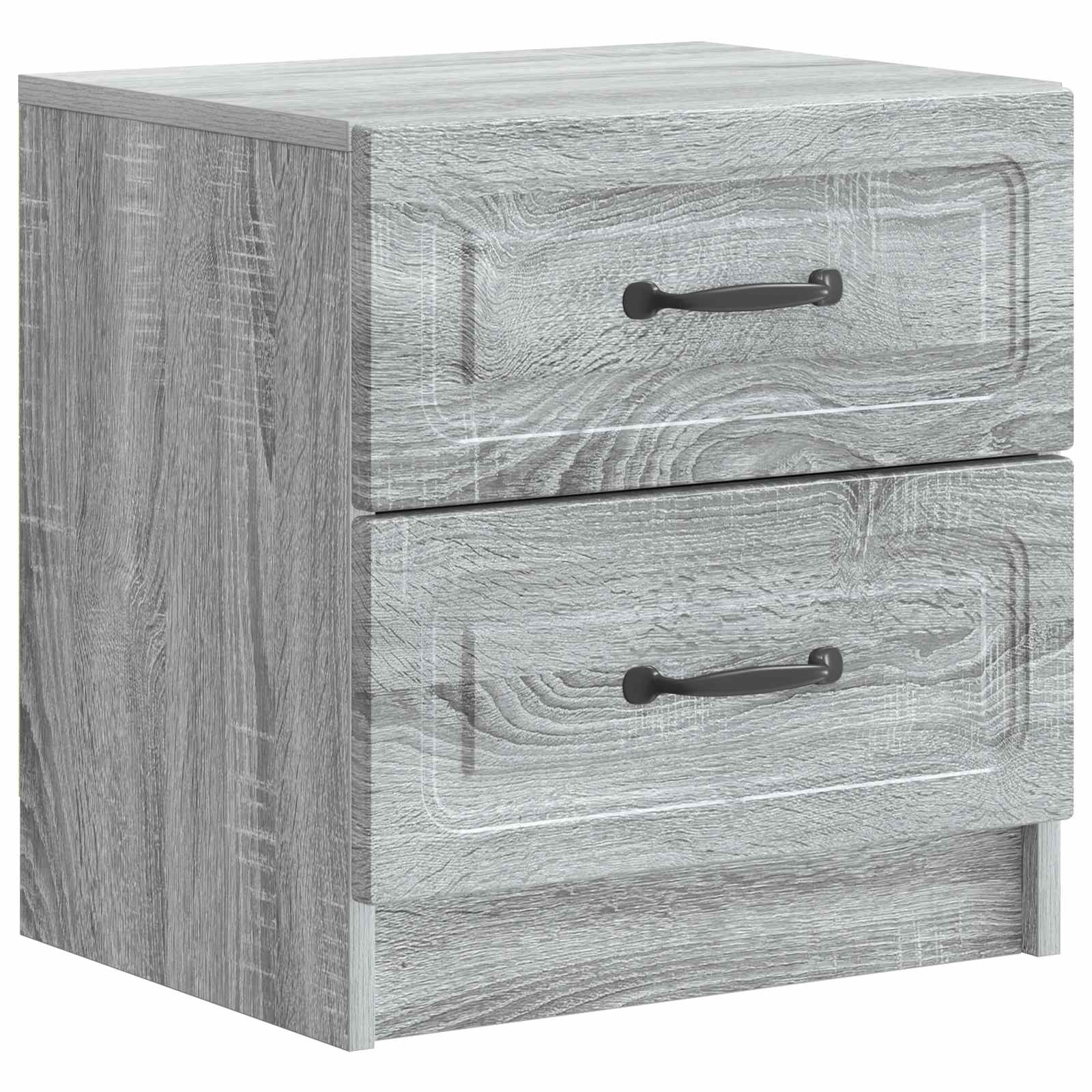 Κομοδίνο Γκρι Sonoma 43 x 34,5 x 44,5 εκ Επεξεργασμένο Ξύλο - Pakobazaar