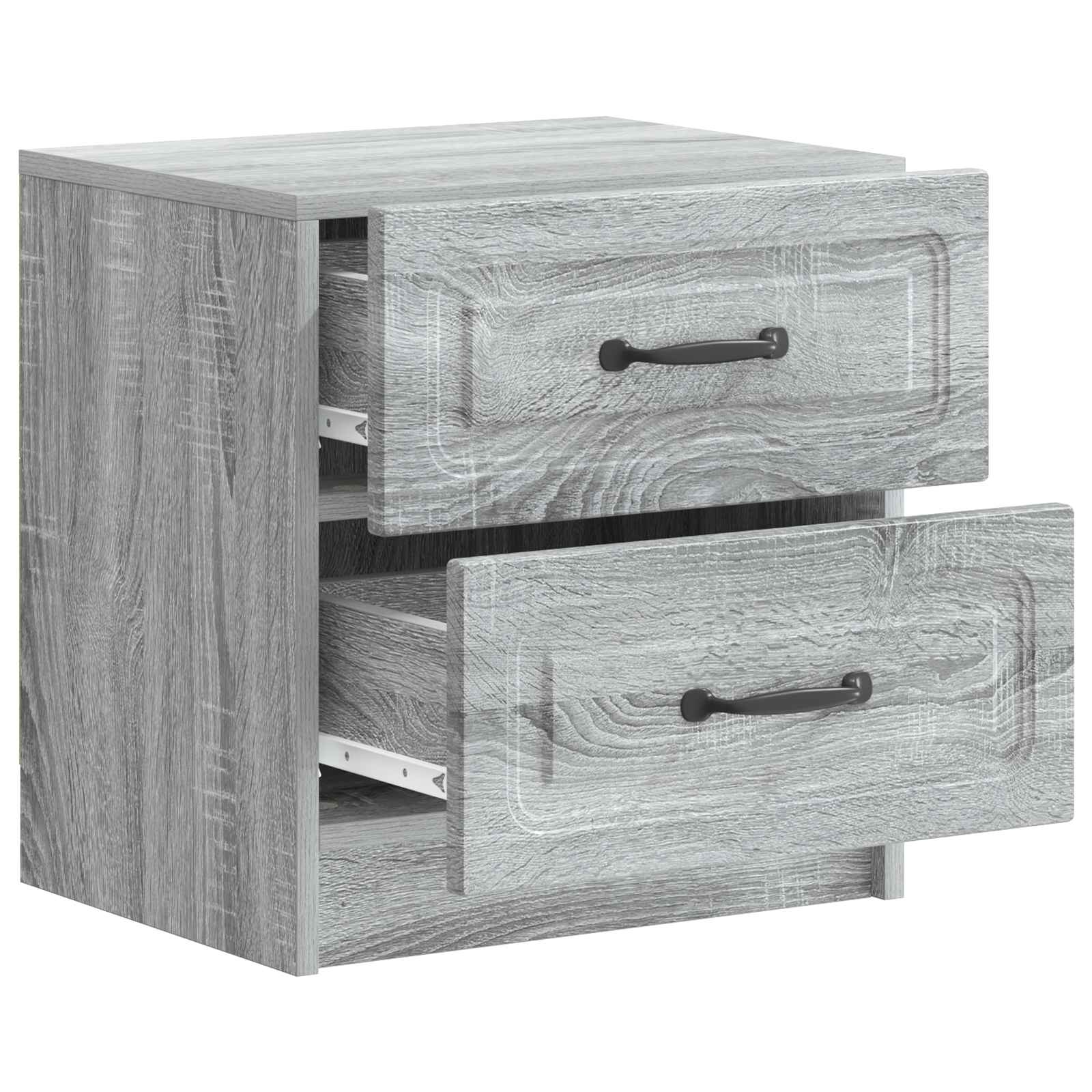 Κομοδίνο Γκρι Sonoma 43 x 34,5 x 44,5 εκ Επεξεργασμένο Ξύλο - Pakobazaar